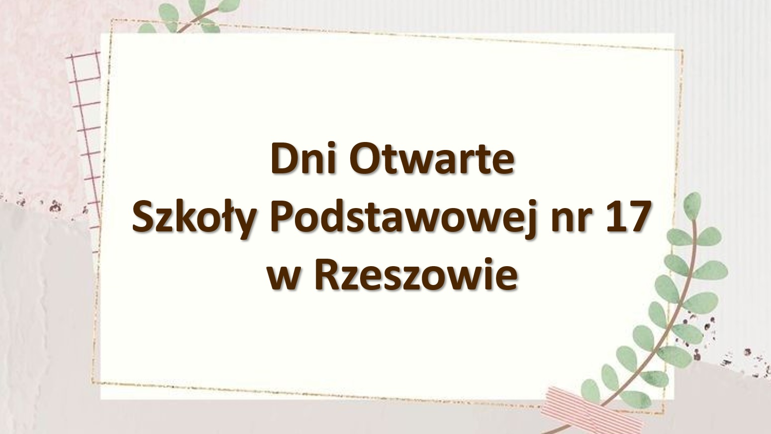 Dni Otwarte SP17 2023 MINIATURA