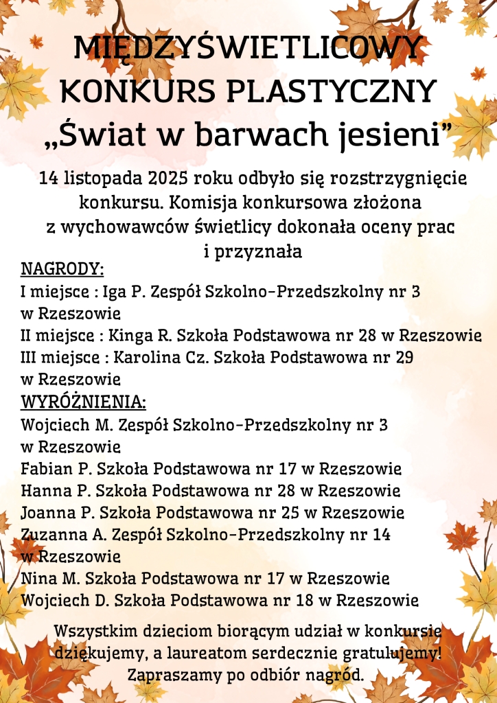 Orange Watercolor Autumn Background Document A4 2