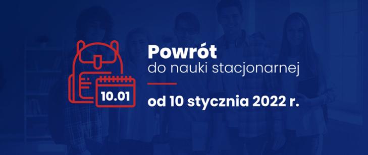 nauka stacjonarna od 10 stycznia 2022